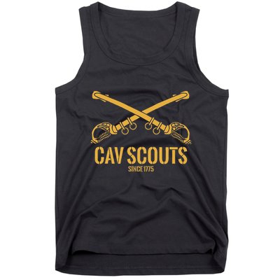 Cavalry Scouts Since 1775 Tank Top