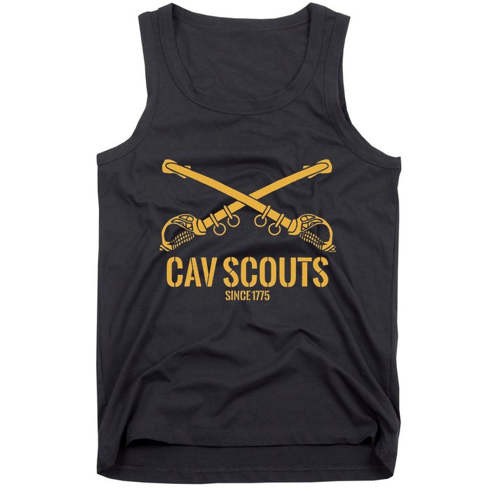 Cavalry Scouts Since 1775 Tank Top