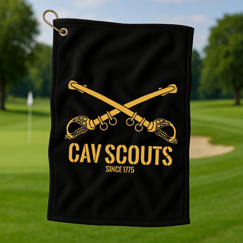 Cavalry Scouts Since 1775 Golf Towel