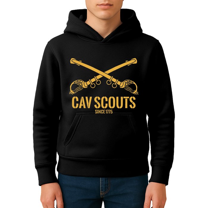 Cavalry Scouts Since 1775 Kids Hoodie