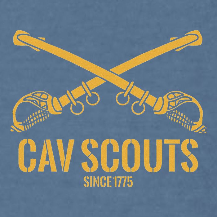 Cavalry Scouts Since 1775 Garment-Dyed Sweatshirt