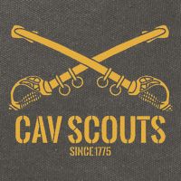Cavalry Scouts Since 1775 Cotton Canvas Backpack