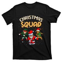 Christmas Squad Santa Dabbing Elf Family Matching Pajamas T-Shirt