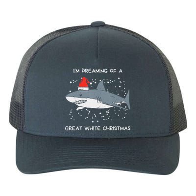 Christmas Shark Santa Hat Xmas Santa Jaws Funny Shark Pun Yupoong Adult 5-Panel Trucker Hat