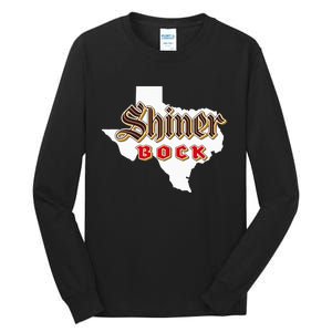 Cool Shiner Tx Town Gift For Adult Drinkers Tall Long Sleeve T-Shirt