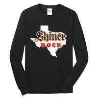 Cool Shiner Tx Town Gift For Adult Drinkers Tall Long Sleeve T-Shirt