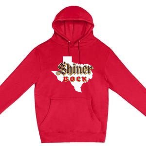 Cool Shiner Tx Town Gift For Adult Drinkers Premium Pullover Hoodie