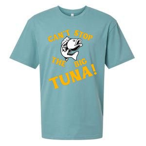 CanT Stop The Tuna Funny Tuna Nickname Sueded Cloud Jersey T-Shirt