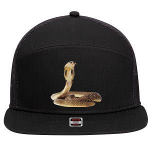 Cobra Snake T For Men Women Boy Girl 7 Panel Mesh Trucker Snapback Hat