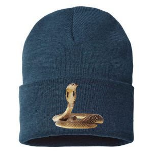 Cobra Snake T For Men Women Boy Girl Sustainable Knit Beanie