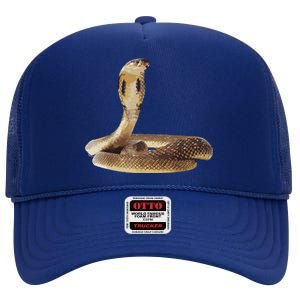 Cobra Snake T For Men Women Boy Girl High Crown Mesh Back Trucker Hat