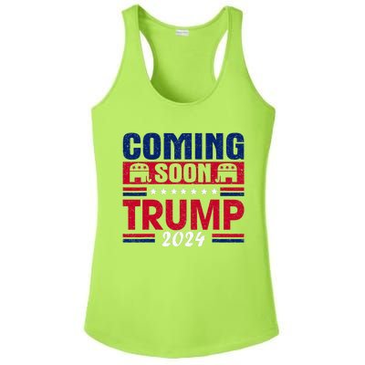 Coming Soon Trump 2024 Ladies PosiCharge Competitor Racerback Tank