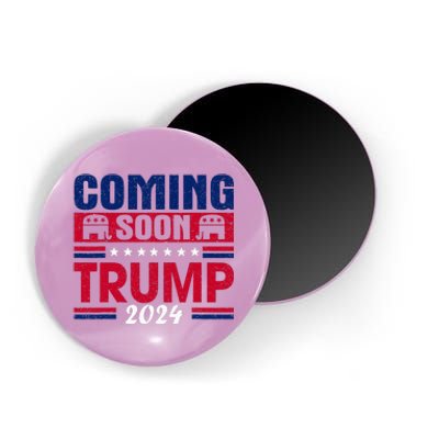 Coming Soon Trump 2024 Magnet