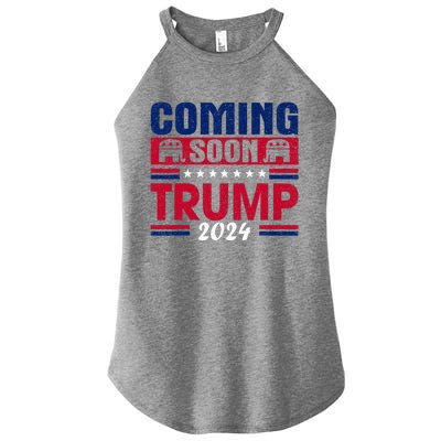 Coming Soon Trump 2024 Women's Perfect Tri Rocker Tank