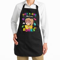 Cute Students Tee Just A  Who Loves Reading Books  Apron