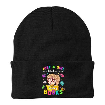 Cute Students Tee Just A  Who Loves Reading Books  Beanie