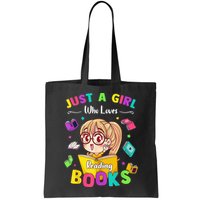 Cute Students Tee Just A  Who Loves Reading Books  Bag