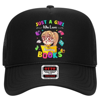 Cute Students Tee Just A  Who Loves Reading Books  Trucker Hat