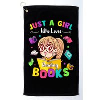 Cute Students Tee Just A  Who Loves Reading Books  Golf Towel
