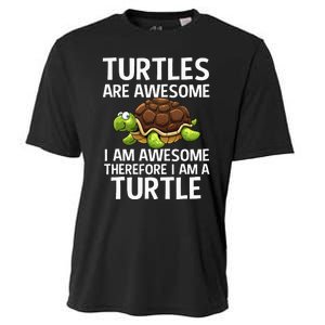 Cool Sea Turtle For Tortoise Lover Turtle Animal Cooling Performance Crew T-Shirt