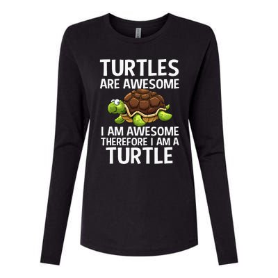 Cool Sea Turtle For Men Women Tortoise Lover Turtle Animal Womens Cotton Relaxed Long Sleeve T-Shirt