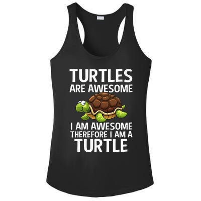 Cool Sea Turtle For Men Women Tortoise Lover Turtle Animal Ladies PosiCharge Competitor Racerback Tank