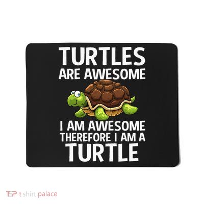 Cool Sea Turtle For Men Women Tortoise Lover Turtle Animal Mousepad