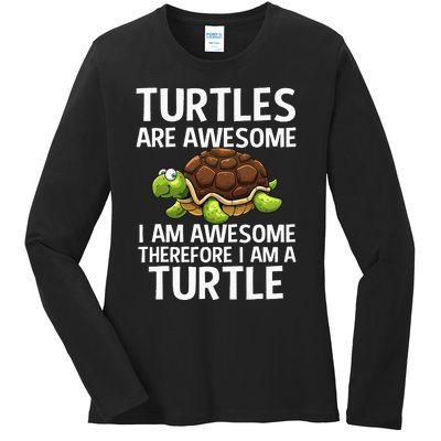 Cool Sea Turtle For Men Women Tortoise Lover Turtle Animal Ladies Long Sleeve Shirt