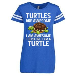 Cool Sea Turtle For Men Women Tortoise Lover Turtle Animal Enza Ladies Jersey Football T-Shirt