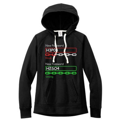 Chemist Science Teacher Student Chemistry Women's Fleece Hoodie