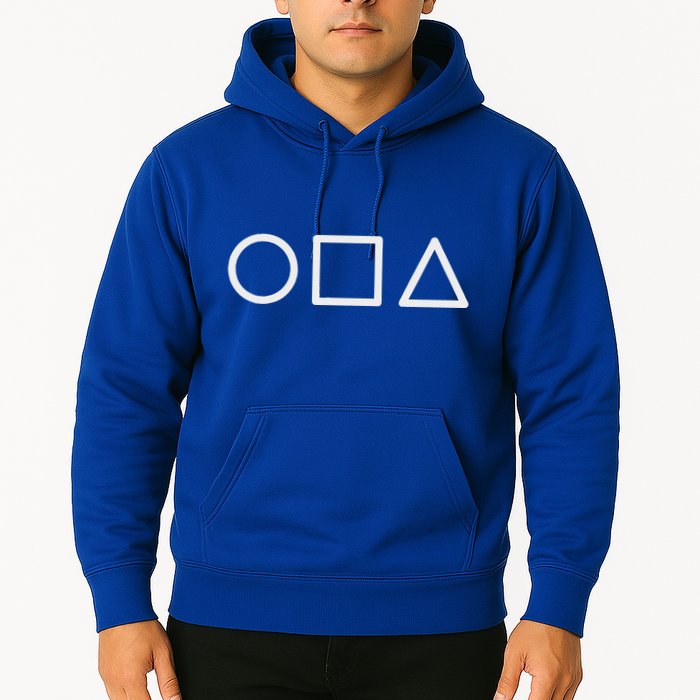 Circle Square Triangle Minimalist Symbol Hoodie