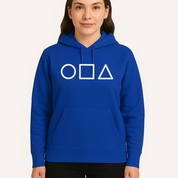 Circle Square Triangle Minimalist Symbol Hoodie