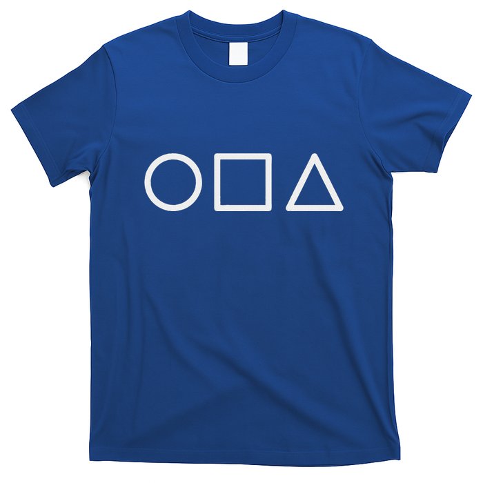 Circle Square Triangle Minimalist Symbol T-Shirt
