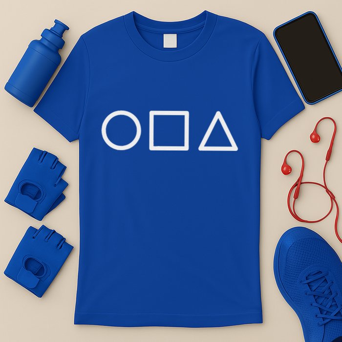Circle Square Triangle Minimalist Symbol T-Shirt
