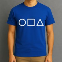Circle Square Triangle Minimalist Symbol T-Shirt