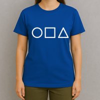 Circle Square Triangle Minimalist Symbol T-Shirt