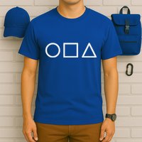 Circle Square Triangle Minimalist Symbol T-Shirt