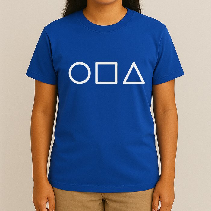 Circle Square Triangle Minimalist Symbol T-Shirt