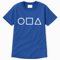 Circle Square Triangle Minimalist Symbol Tall T-Shirt