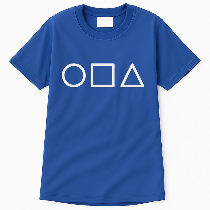 Circle Square Triangle Minimalist Symbol Tall T-Shirt