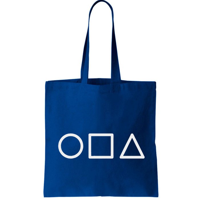Circle Square Triangle Minimalist Symbol Bag