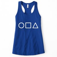 Circle Square Triangle Minimalist Symbol Womens Tank Top