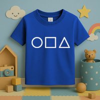 Circle Square Triangle Minimalist Symbol Toddler T-Shirt