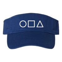 Circle Square Triangle Minimalist Symbol Visor