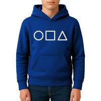 Circle Square Triangle Minimalist Symbol Kids Hoodie