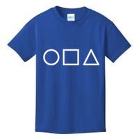 Circle Square Triangle Minimalist Symbol Kids T-Shirt