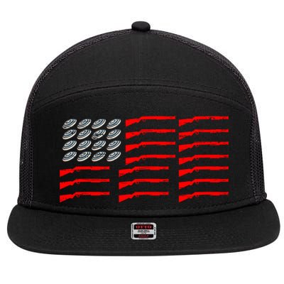 Clay Shooter Trap Shooter Trap Shooting Vest Shootout Gift 7 Panel Mesh Trucker Snapback Hat