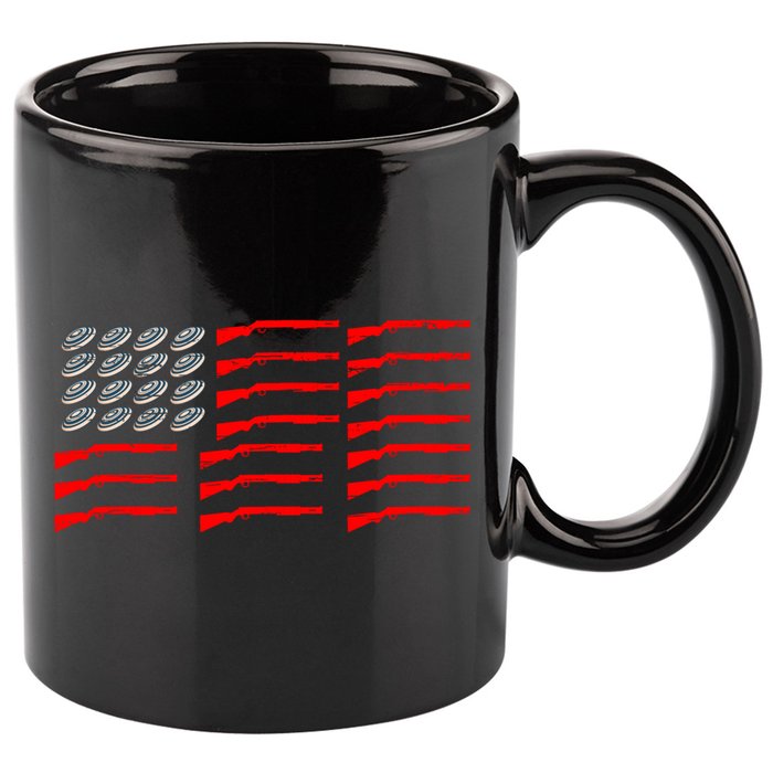 Clay Shooter Trap Shooter Trap Shooting Vest Shootout Gift 11oz C Handle Ceramic Mug