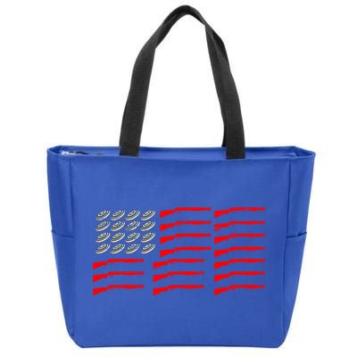 Clay Shooter Trap Shooter Trap Shooting Vest Shootout Gift Zip Tote Bag