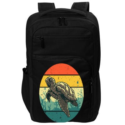 Cool Sea Turtle For  Tortoise Sea Animal Zookeeper Impact Tech Backpack